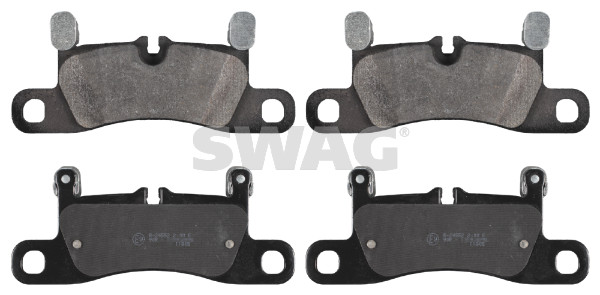Brake Pad Set, disc brake - 30 91 6809 SWAG